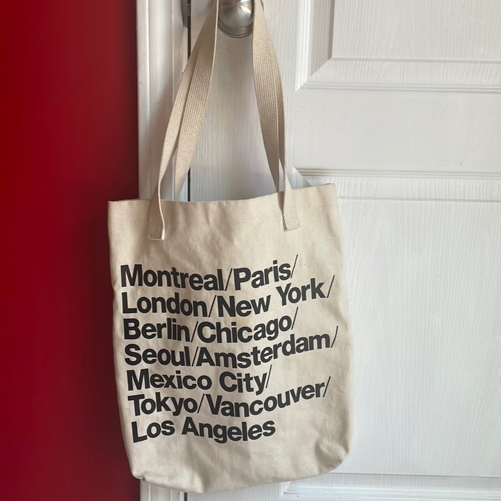 American Apparel cities bag!